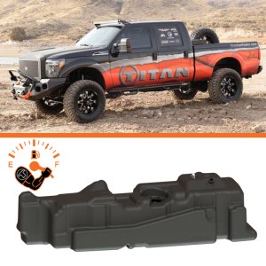 Ford F-350 Fuel Tank - Titan Fuel Tanks - 60 Gallon XXL Mid-Ship - Black - `11-`16 Ford F-350 Fuel Tank - Titan Fuel Tanks - 60 Gallon XXL Mid-Ship - Black - `11-`16